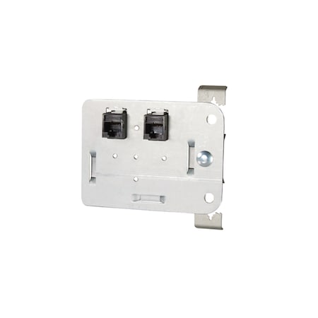 Leviton Quick Port In-Ceiling Bracket, With Drop Ceiling Clip 632098